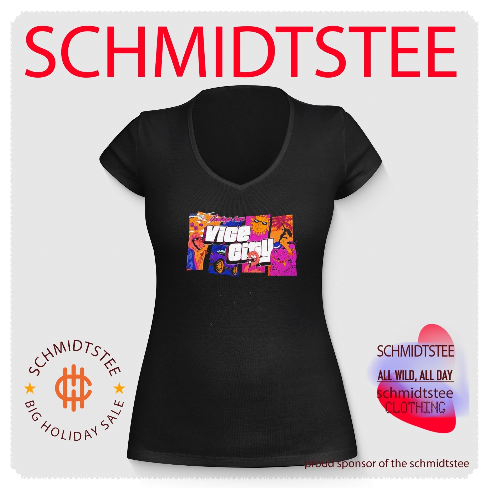 Grand Theft Auto VI GTA 6 Lucia Greetings From Vice City shirt