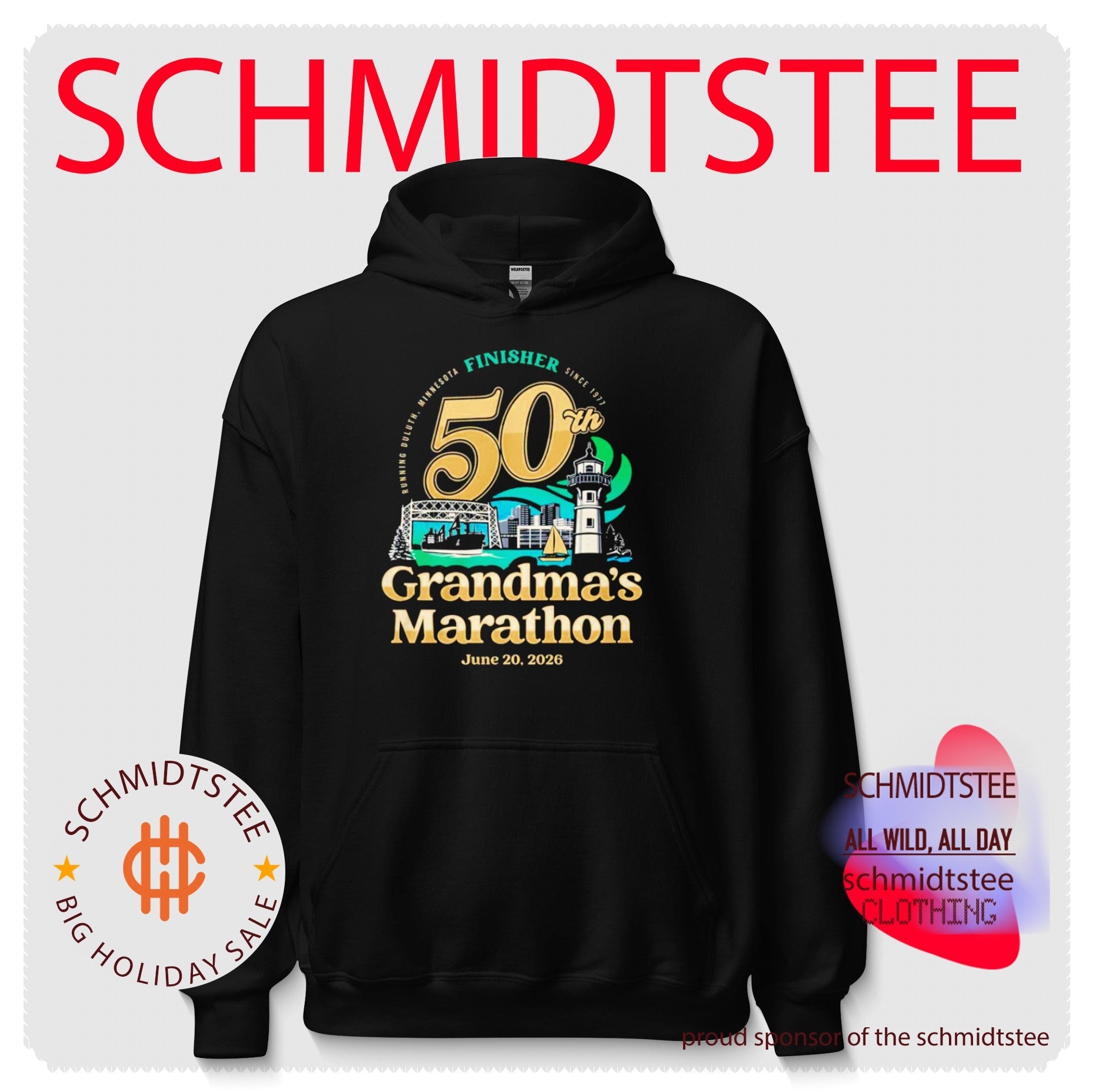 Grandma’s Marathon 50th Anniversary 2026 Finisher shirt
