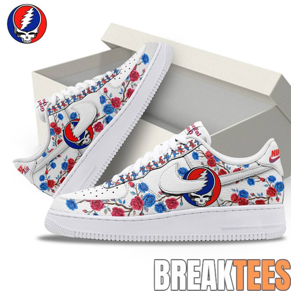 Grateful Dead Roses Special New 2026 Air Force 1