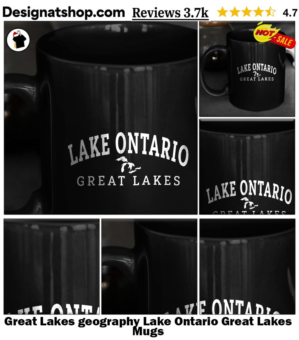 Great Lakes geography Lake Ontario Great Lakes shirt