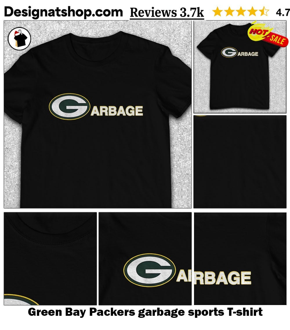Green Bay Packers garbage sports shirt