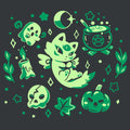 Green Halloween Vibes