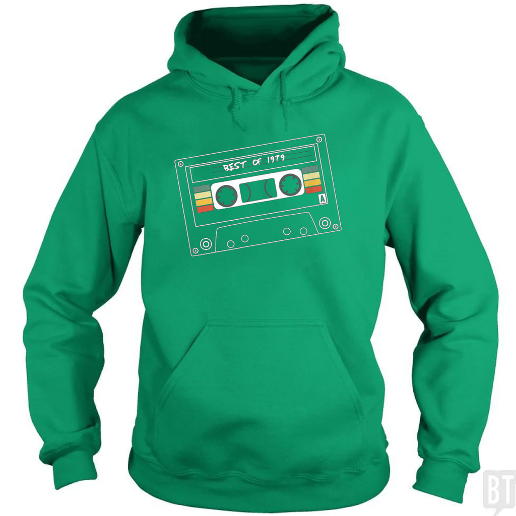 Vintage Cassette Best of 1979 Hoodie