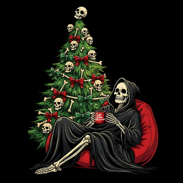 Grim Reaper Christmas Tree Soul Col