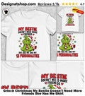 Grinch Christmas My Bestie Doesn’t Need More Friends She Has Me Shirt