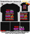 Grinch Couple Tee Yes I’m A Sexy Wife But Not Yours I Am The Property Of A Shirt