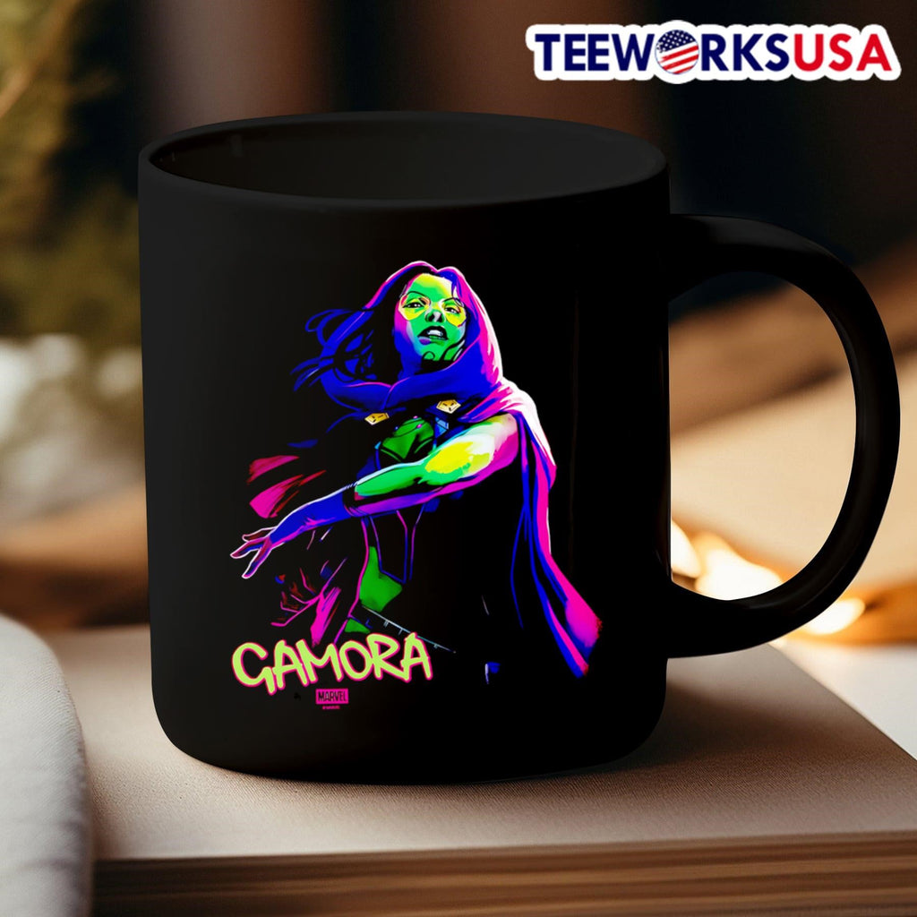 Guardians Of The Galaxy Gamora Name Graphic Shirt