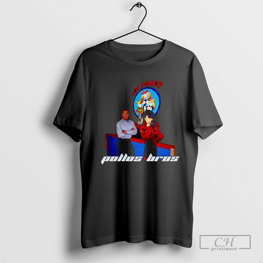 Gus And Misato Los Pollos Bros T Shirt Sweater