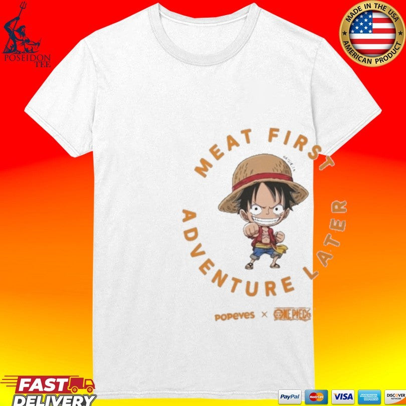 One Piece Popeyes Luffy T-shirt