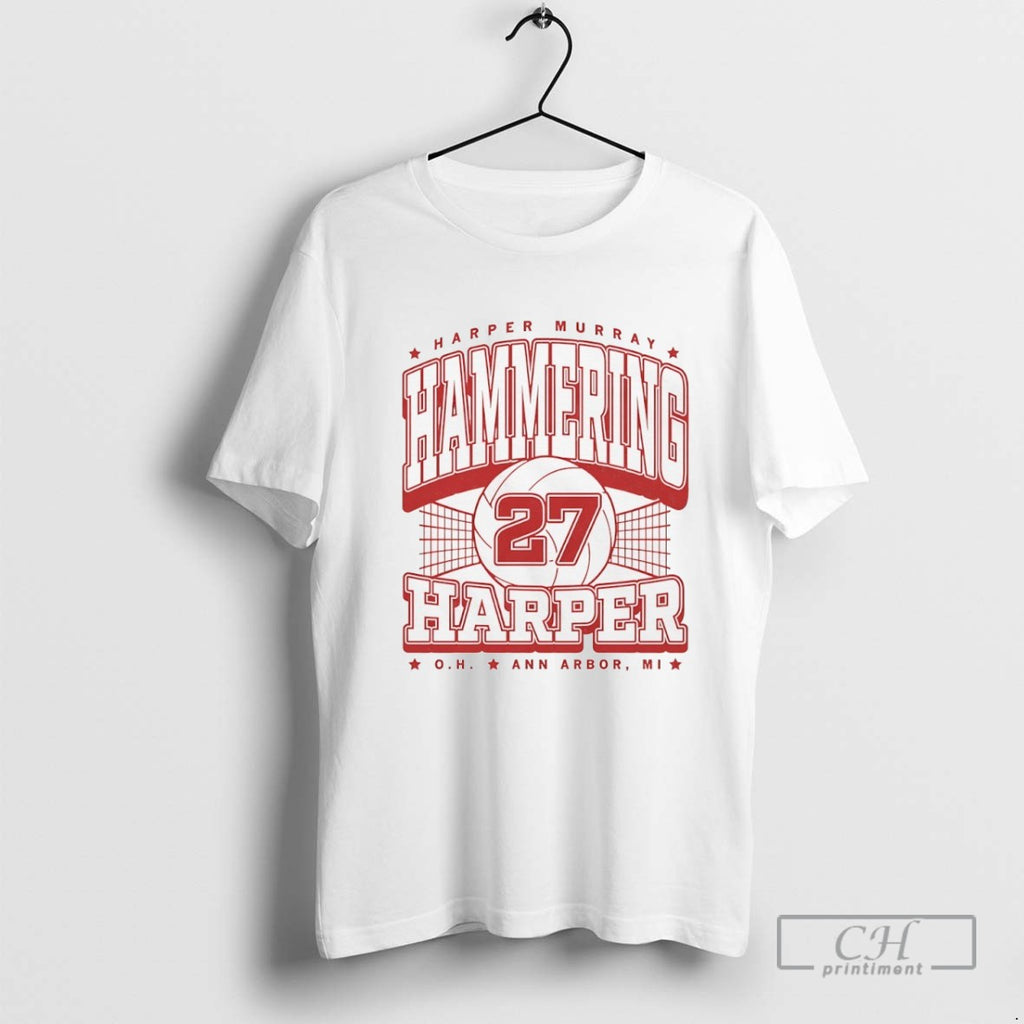 Harper Murray Hammering Harper 27 T Shirt Sweater
