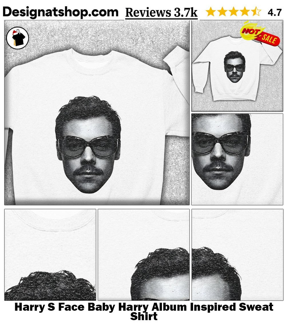 Harry S Face Baby Harry Album Inspired shirt