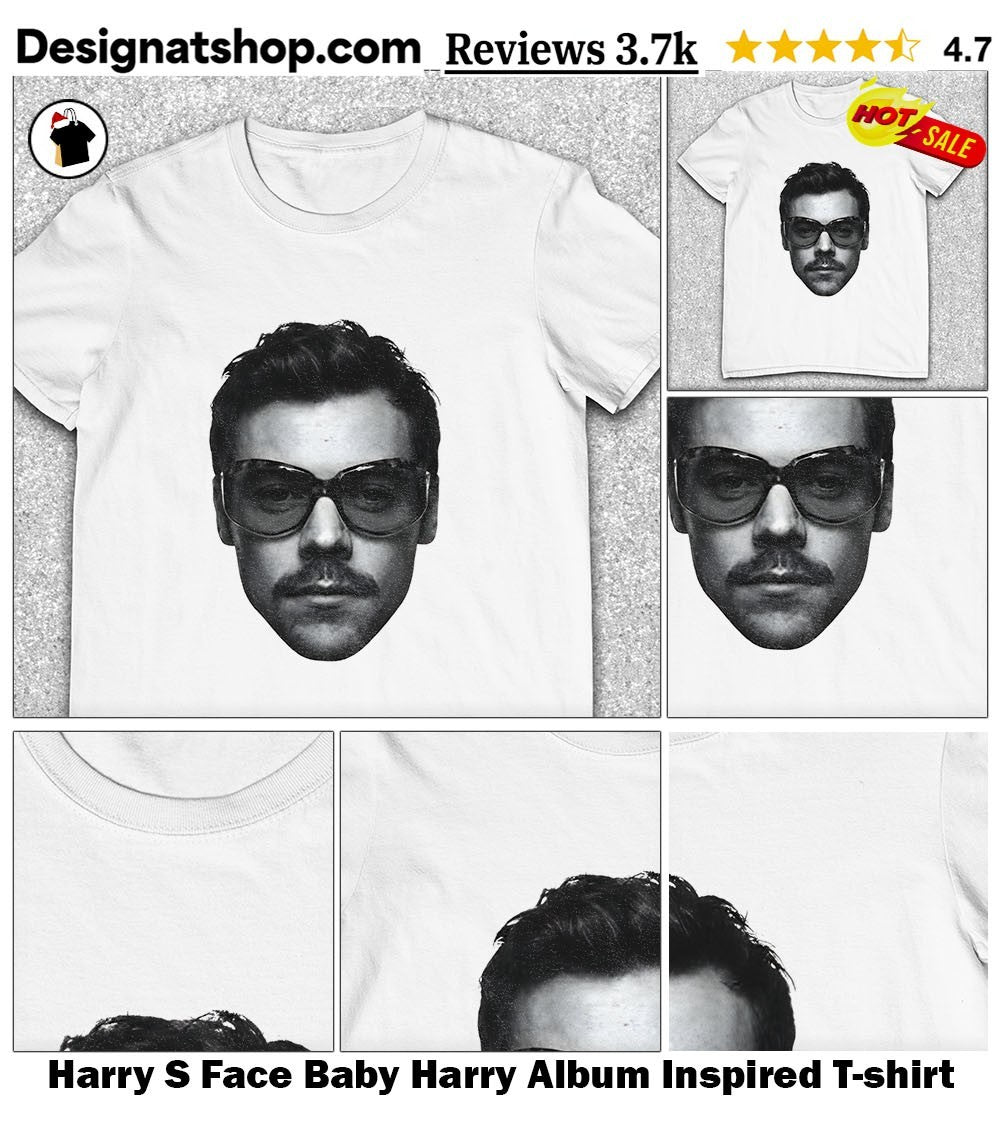 Harry S Face Baby Harry Album Inspired shirt