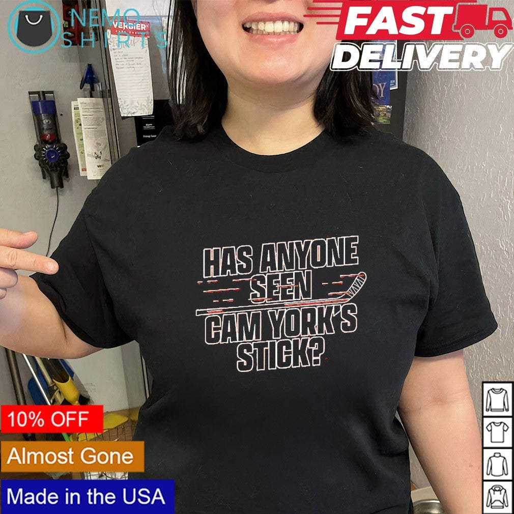 Has anyone seen Cam York’s stick shirt