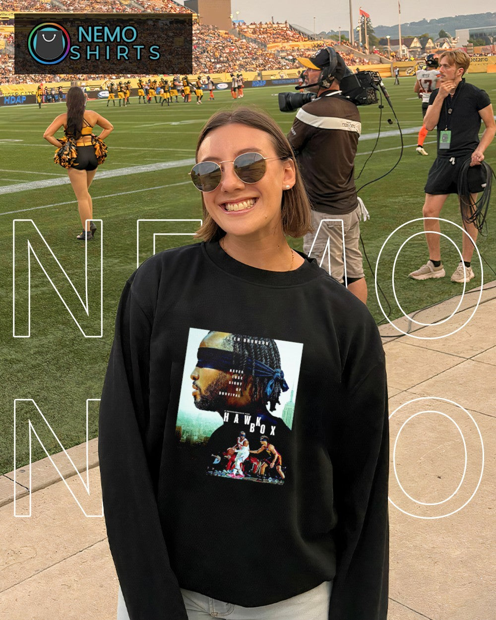 Hawk Box Jalen Brunson never lose sight of survival shirt