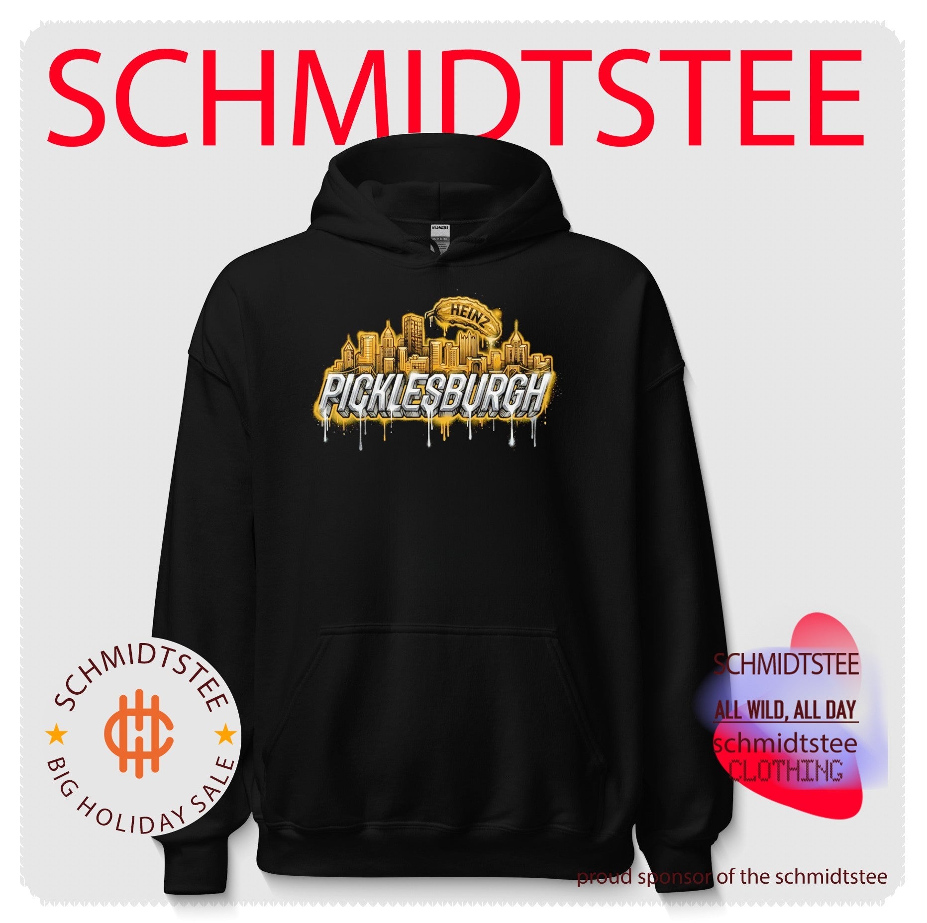 Heinz Picklesburgh Pittsburgh Skyline Pickle art shirt