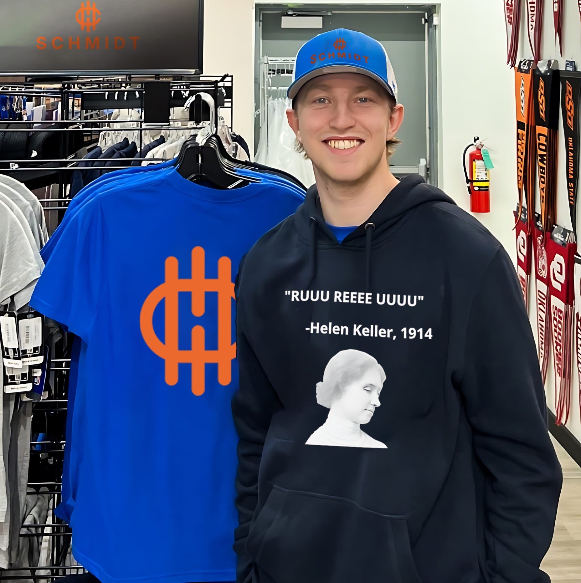 Helen Keller Ruuu Reee UUUU quote shirt