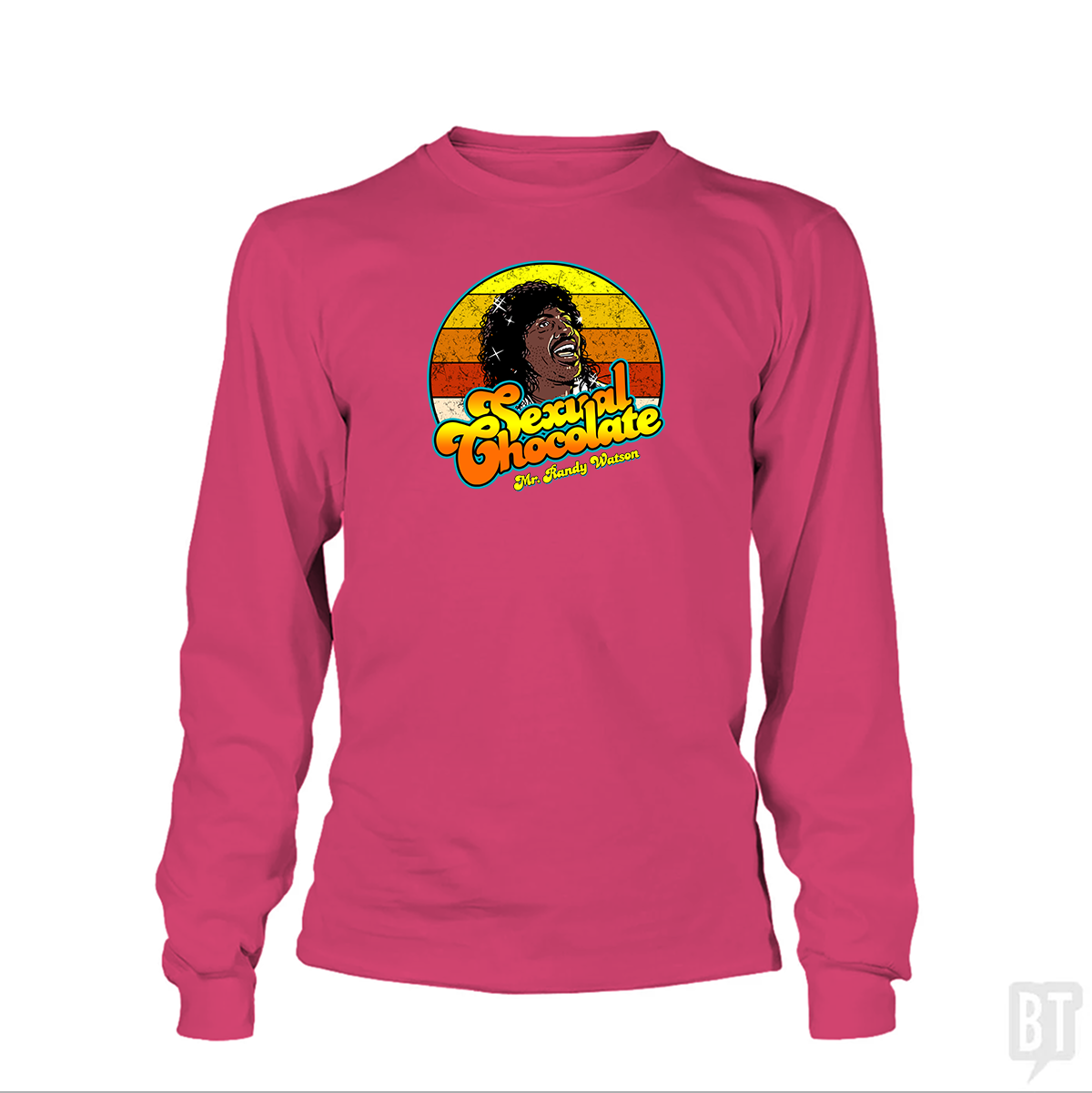 Randy Watson Sexual Chocolate Retro Long Sleeve