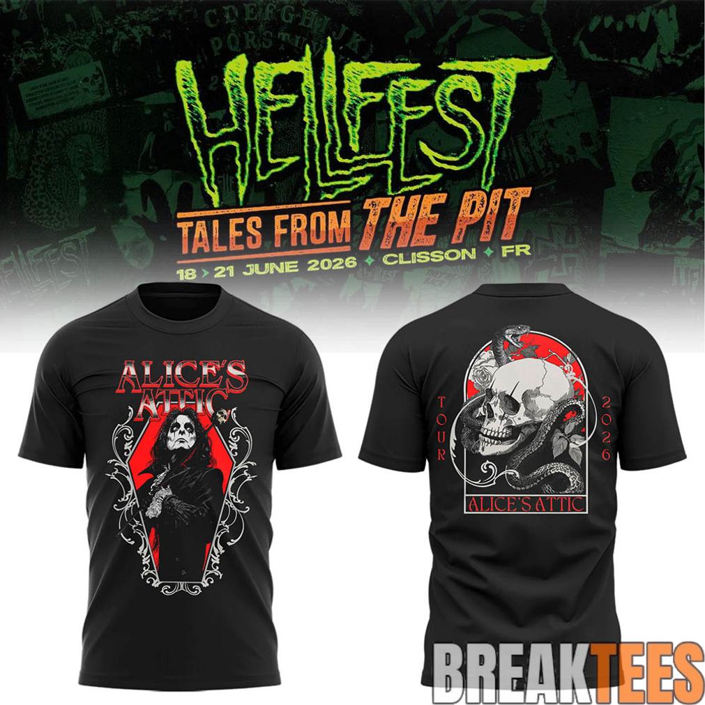 Hell Fest 2026 Tales From The Pit Shirt