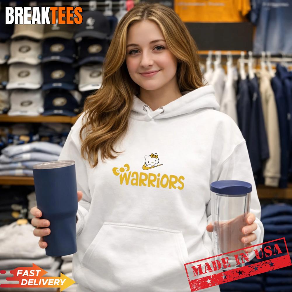 Hello Kitty Power x NBA Golden State Warriors 2026 Shirt