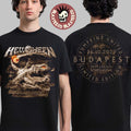 Helloween Giants And Monsters Tour 2025 Vintage Orange Pumpkin Budapest At Pappa Laszlo Sportarena On November 26 2025 T-Shirt