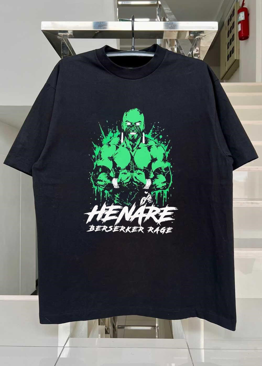 Henare Berserker Rage New Japan Pro Wrestling T-Shirt
