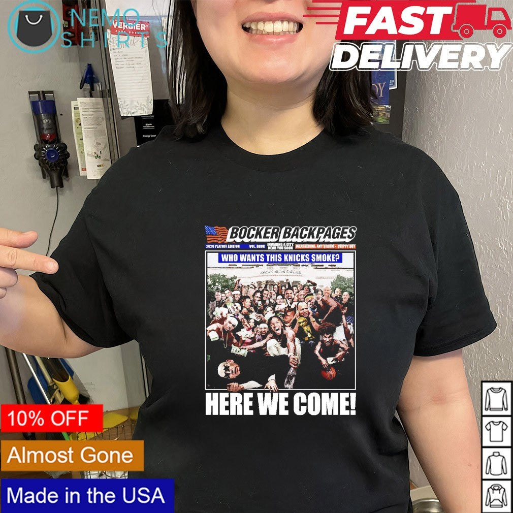 Here we come 2026 Playoffs who wants this Knicks smoke shirt