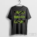 High On Fire Demonic Green Ram Monster Head Shirt Tee