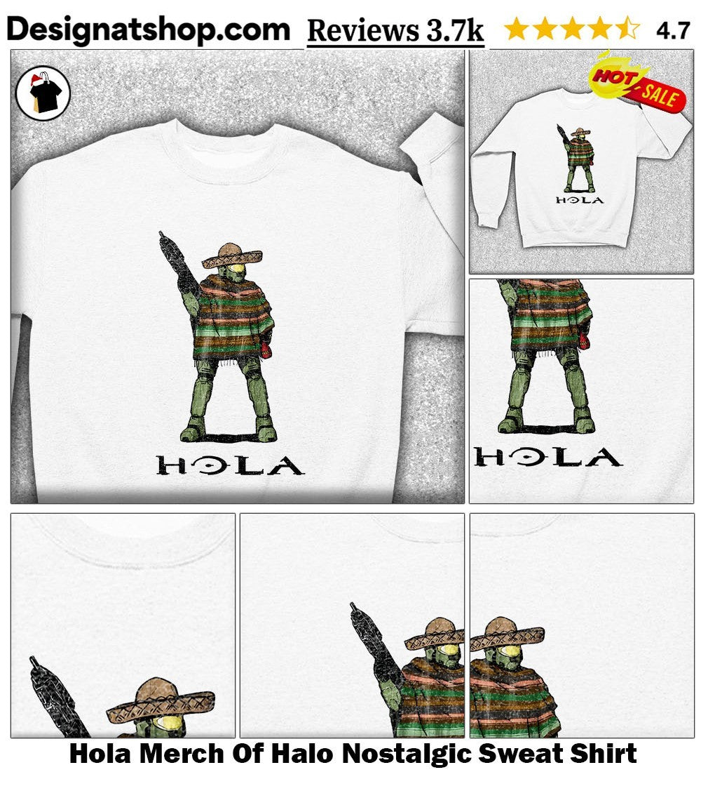 Hola Merch Of Halo Nostalgic shirt