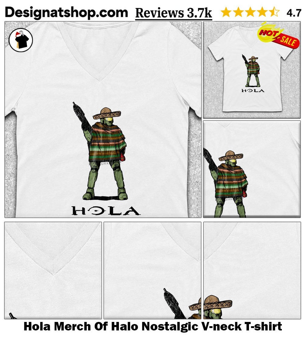 Hola Merch Of Halo Nostalgic shirt