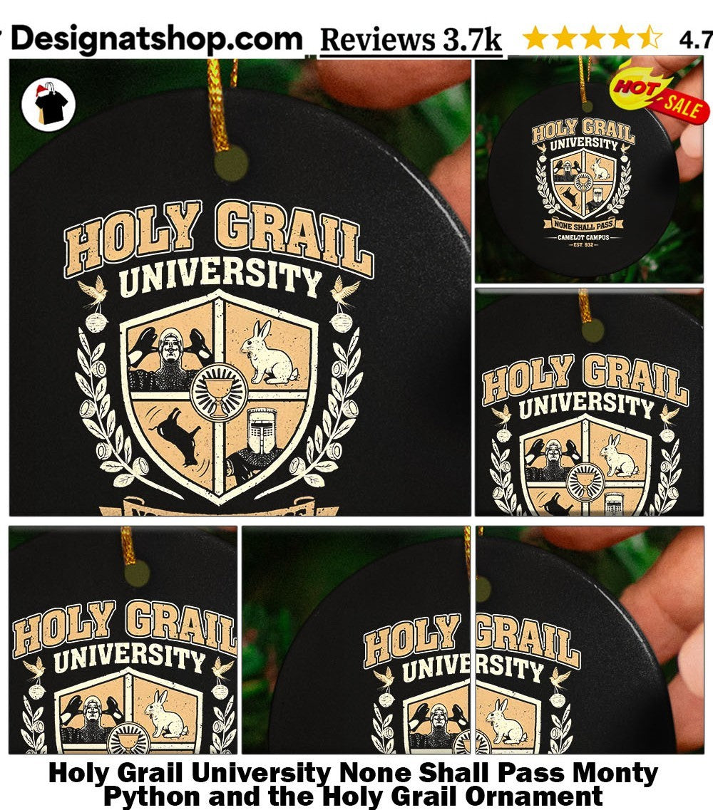 Holy Grail University None Shall Pass Monty Python and the Holy Grail shirt