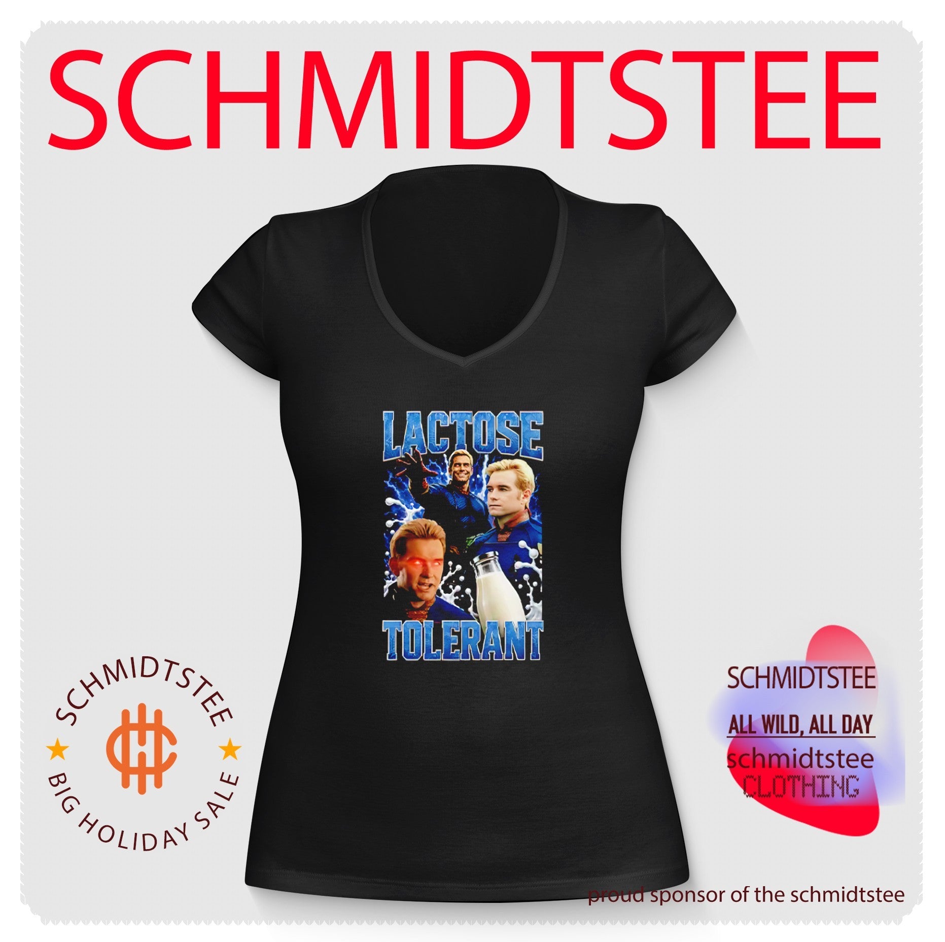 Homelander Lactose Tolerant Meme Shirt