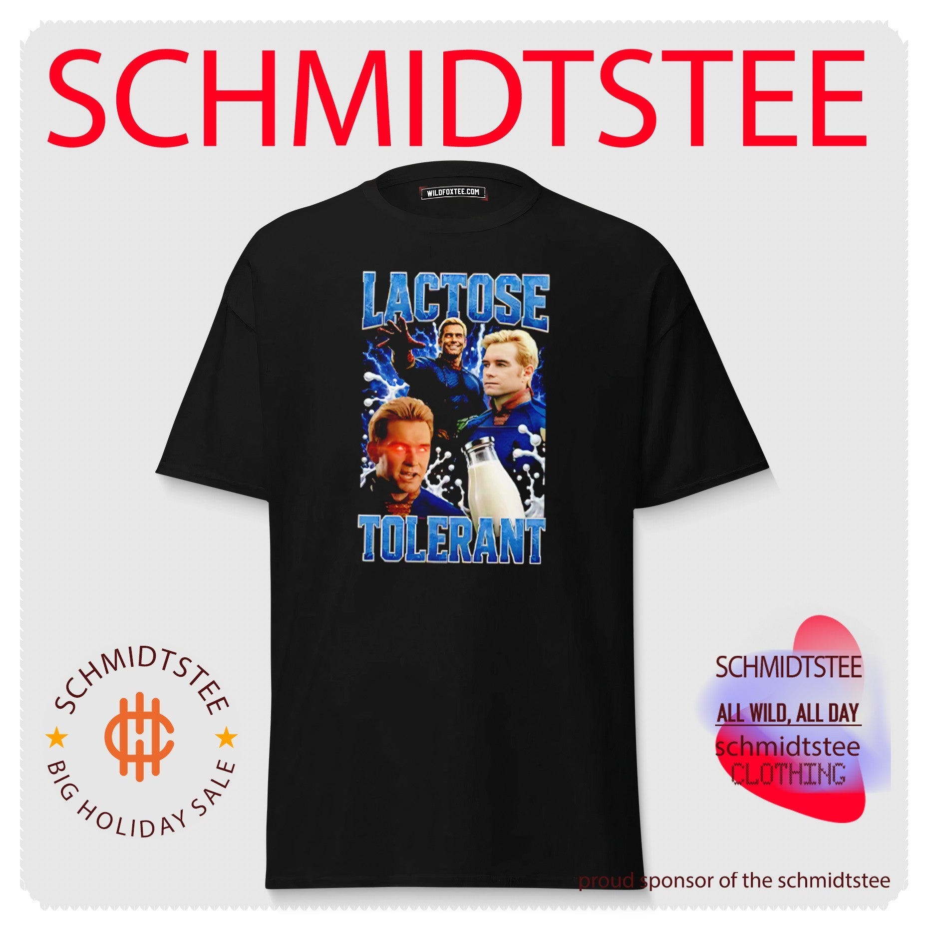 Homelander Lactose Tolerant Meme Shirt