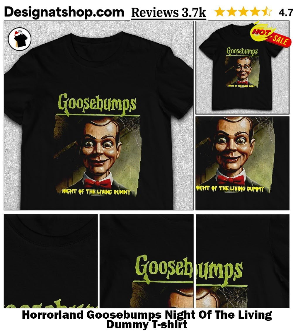 Horrorland Goosebumps Night Of The Living Dummy shirt
