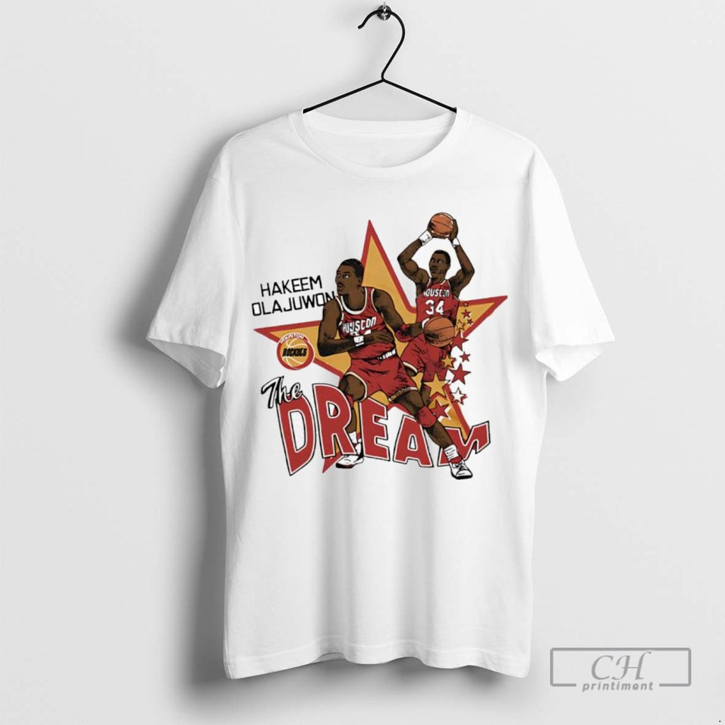 Houston Rockets Homage Hwc Hakeem Olajuwon The Dream Ladies