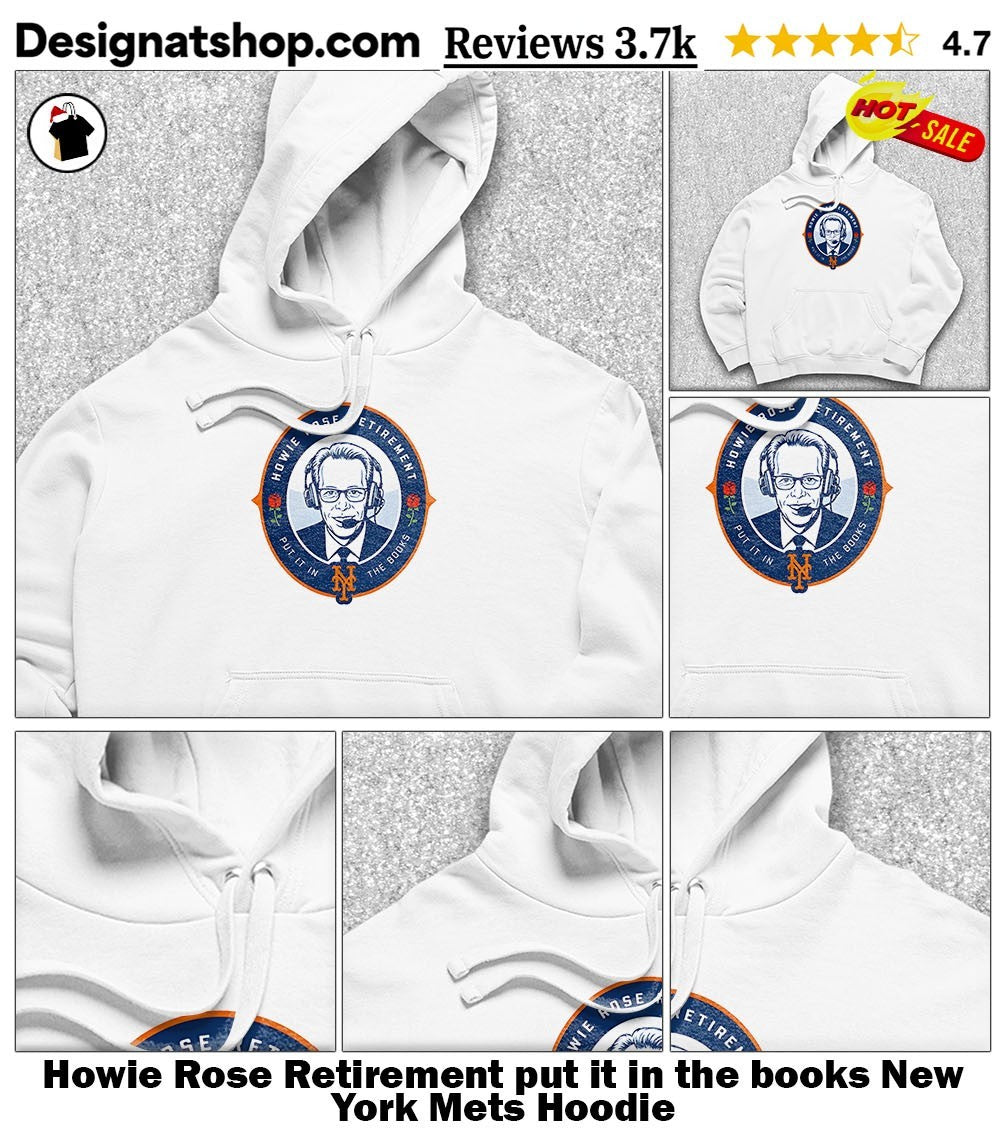 Howie Rose Retirement put it in the books New York Mets shirt