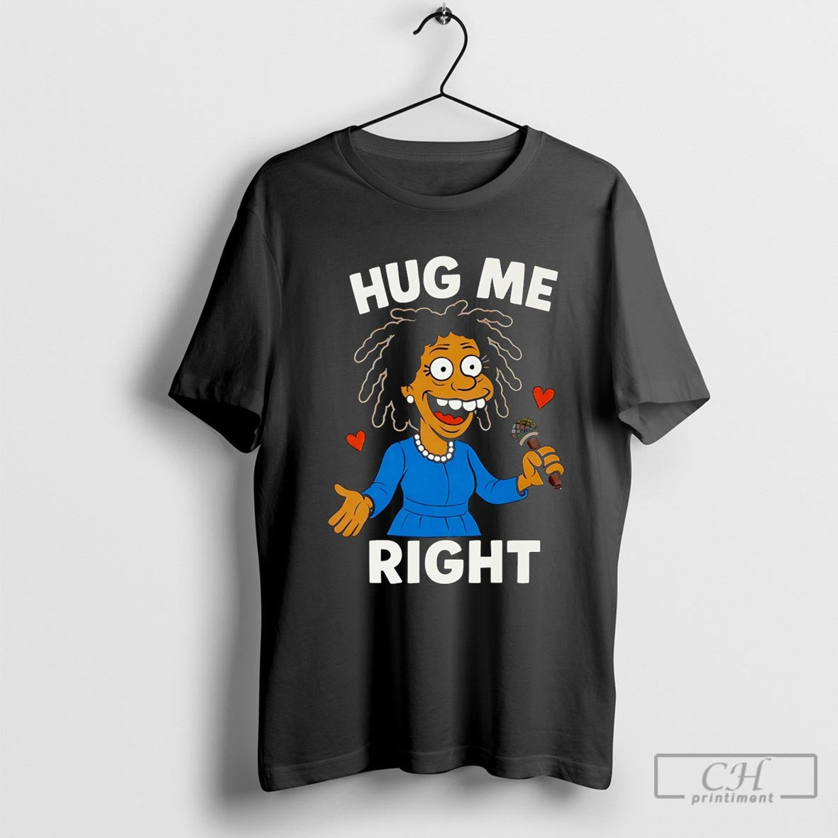 Hug Me Right Cartoon Shirt Sweater