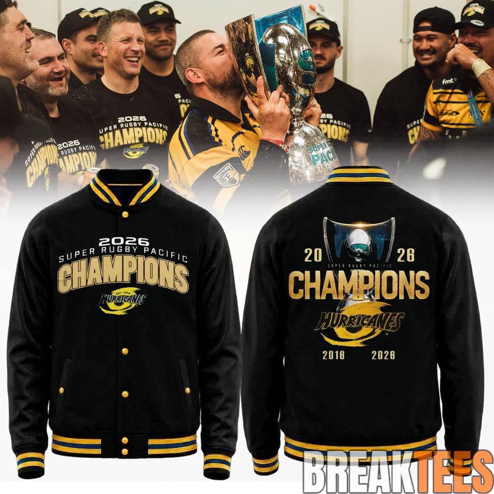Hurricanes Super Rugby Pacific 2026 Champions Jacket