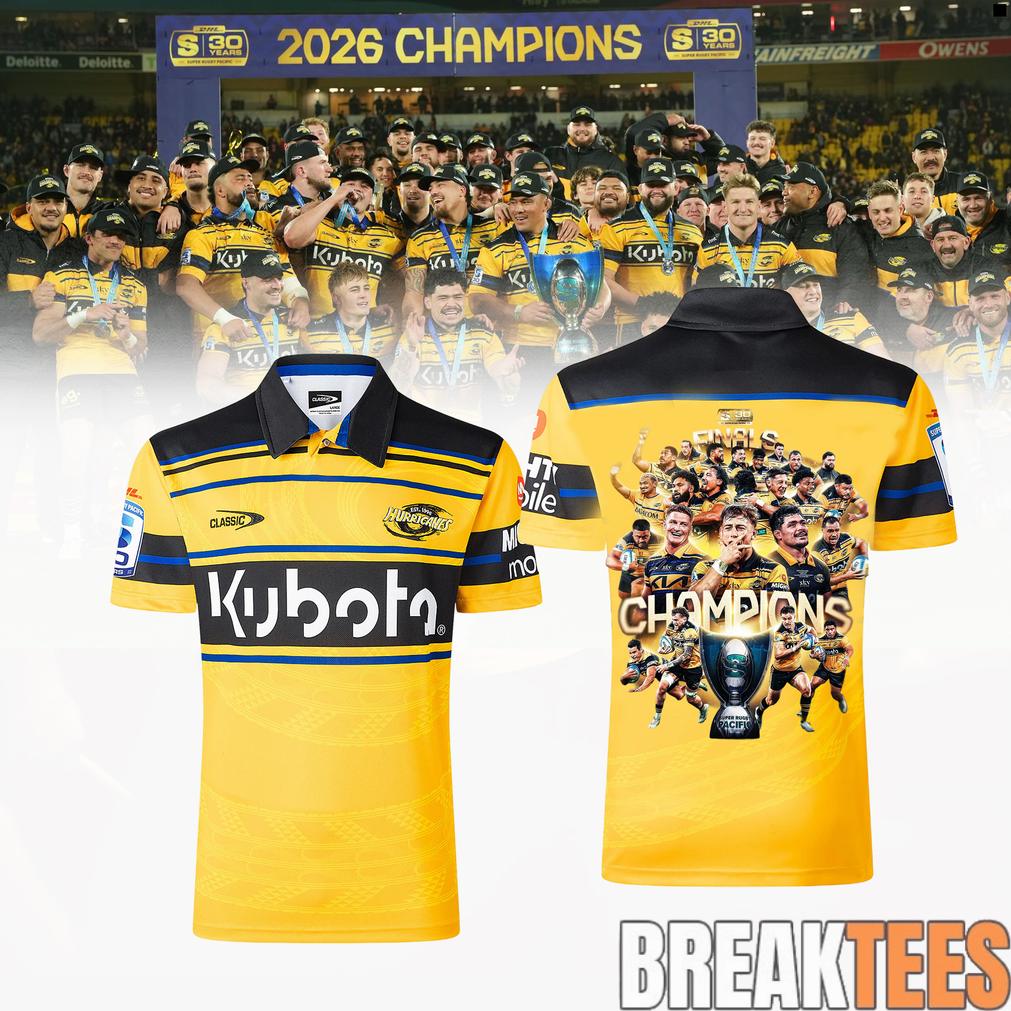 Hurricanes Super Rugby Pacific 2026 Champions Jersey