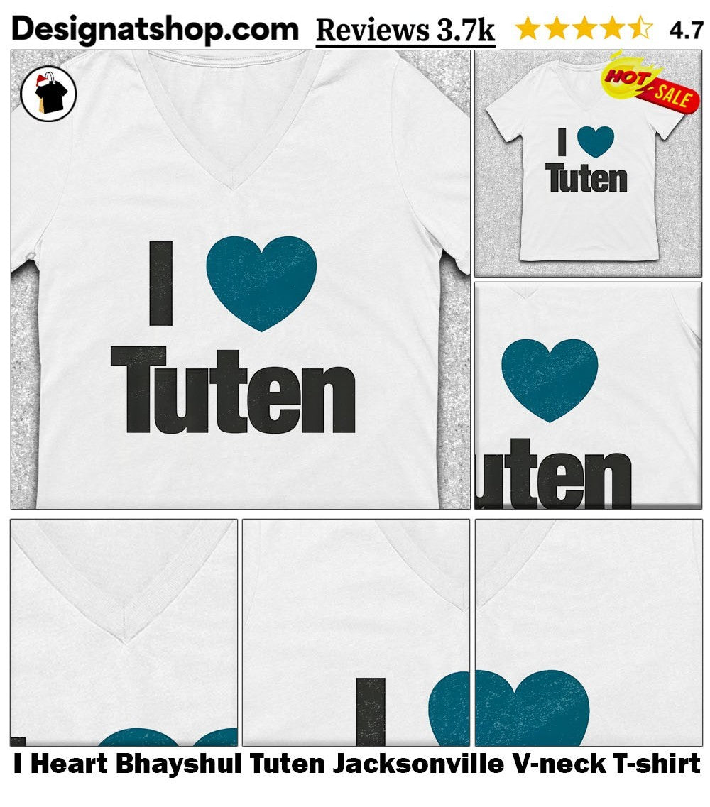 I Heart Bhayshul Tuten Jacksonville shirt