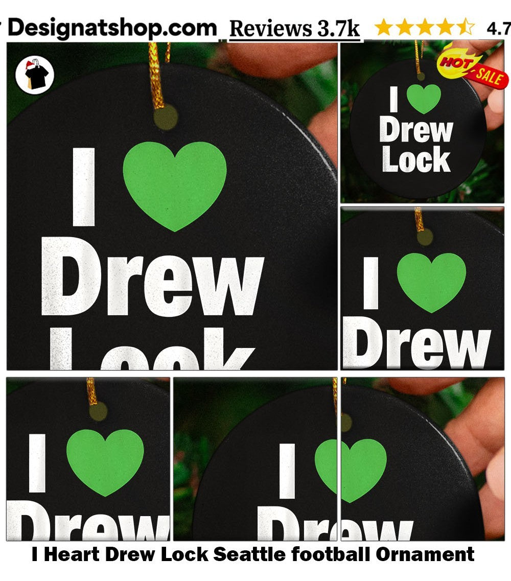 I Heart Drew Lock Seattle football shirt