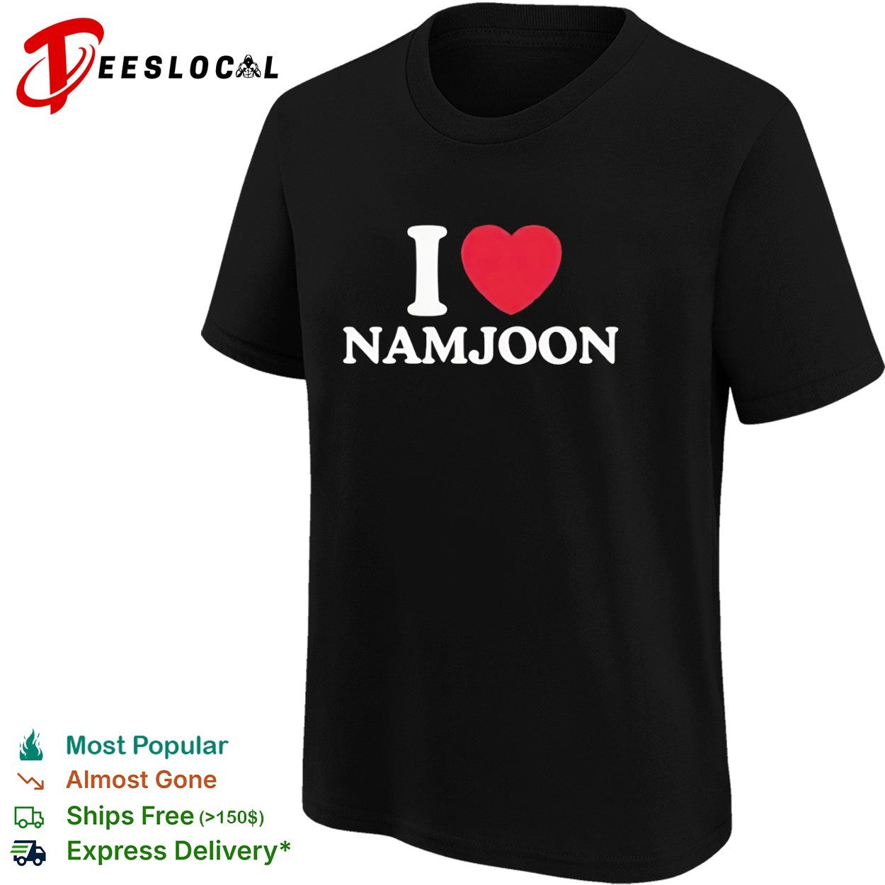 I Heart Namjoon BTS shirt