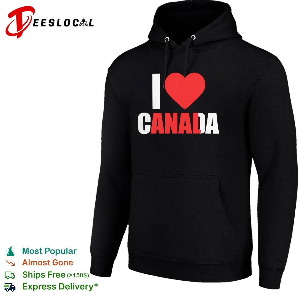 I Love Canada shirt