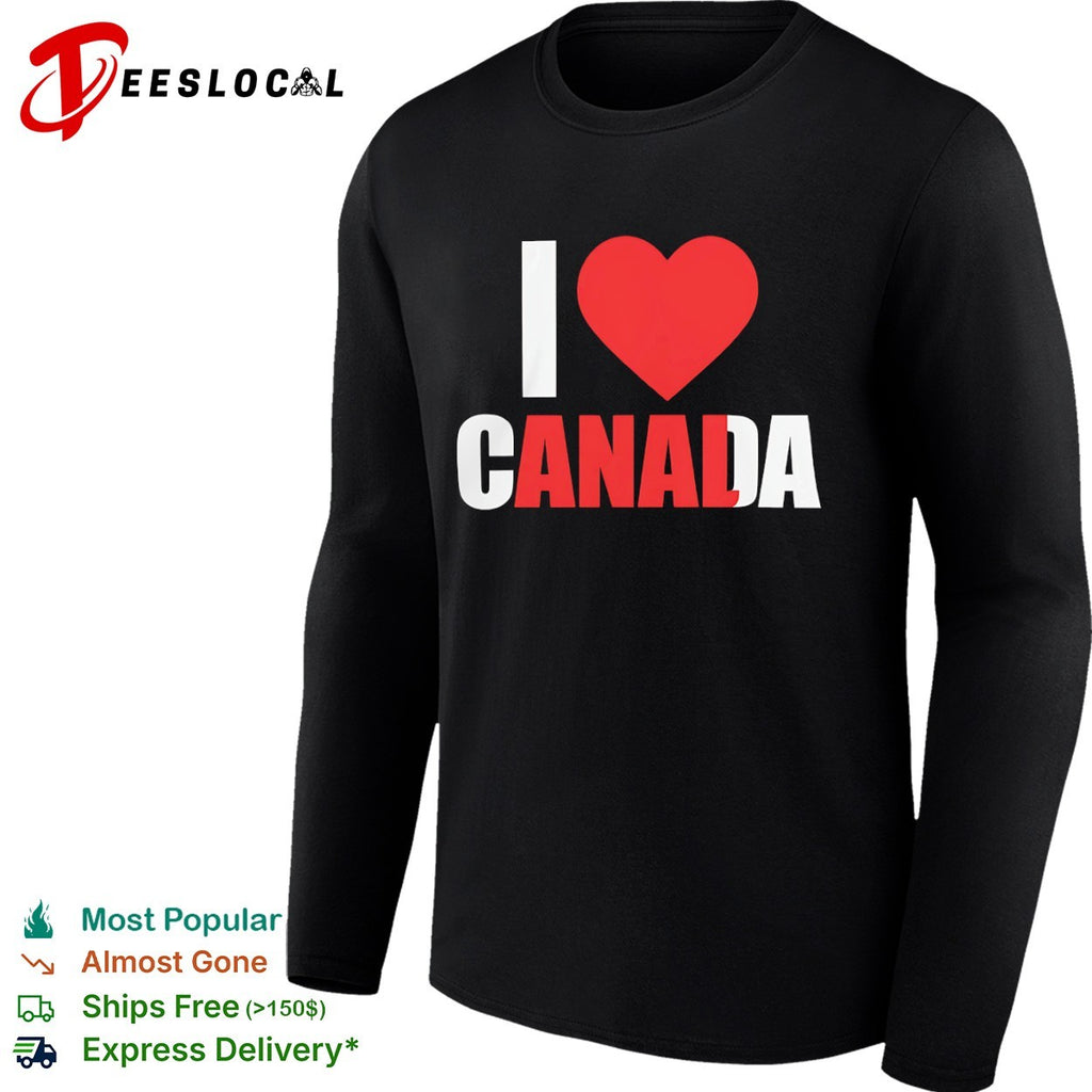 I Love Canada shirt