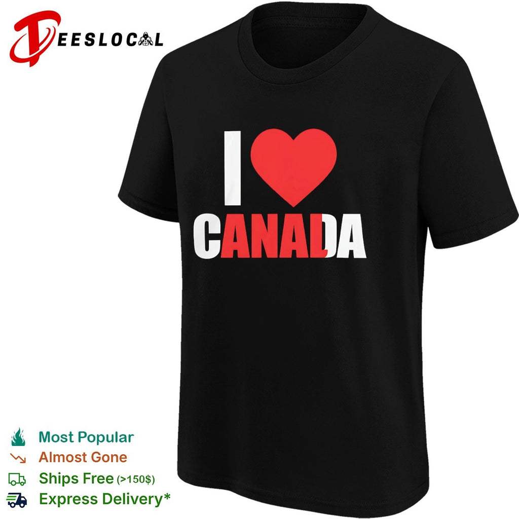 I Love Canada shirt