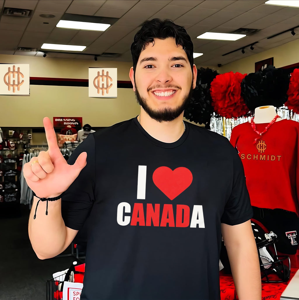 I Love Canada World Cup 2026 Shirt