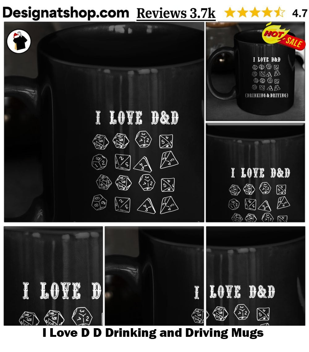 I Love D D Drinking and Driving funny shirt