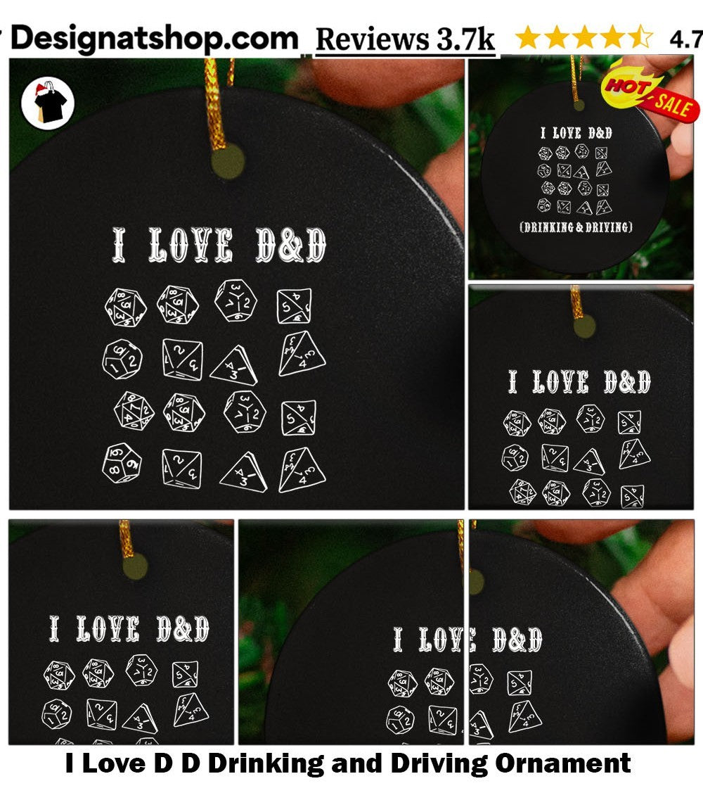 I Love D D Drinking and Driving funny shirt