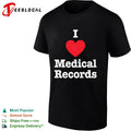 I Love Medical Records Shirt