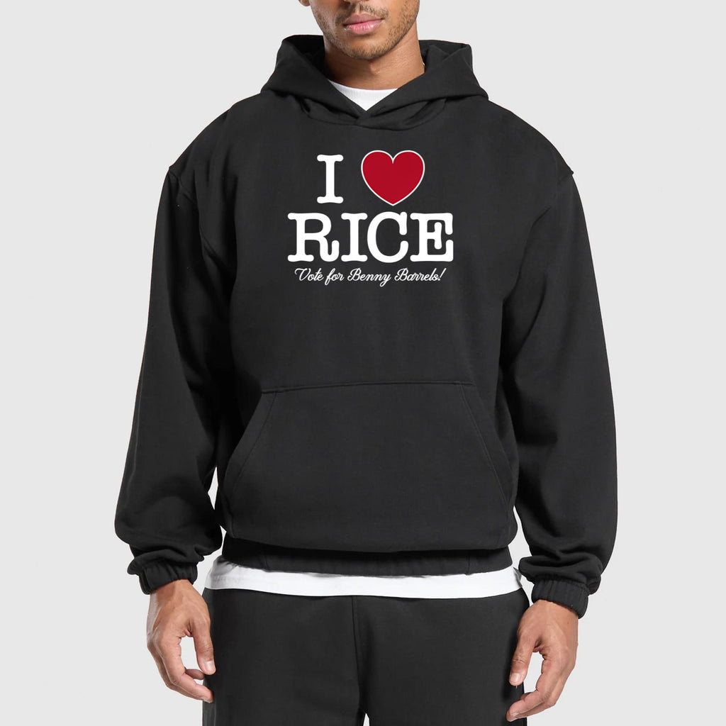I Love Rice Vote For Benny Barrels Shirt