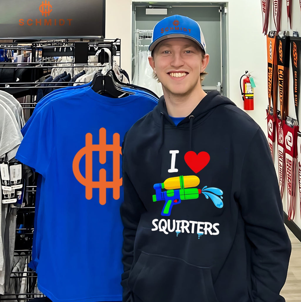 I Love Squirters Water Gun summer pool party shirt